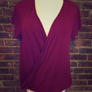 Free People Wrap-Style Top